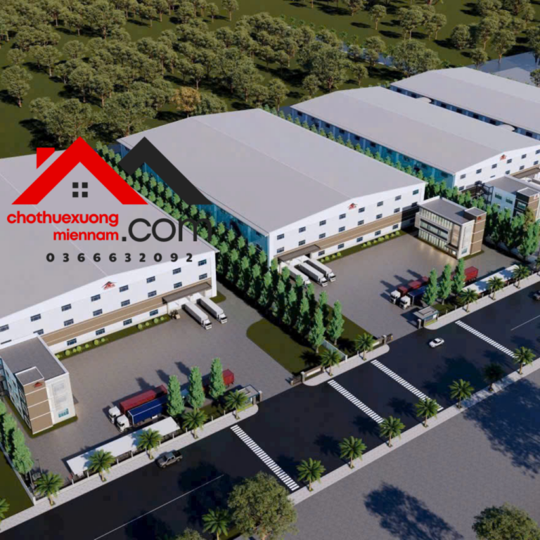 Cho Thuê Nhà Xưởng KCN Nam Tân Uyên Bình Dương | 59.500m² | Giá 3,8 USD/m²/Tháng