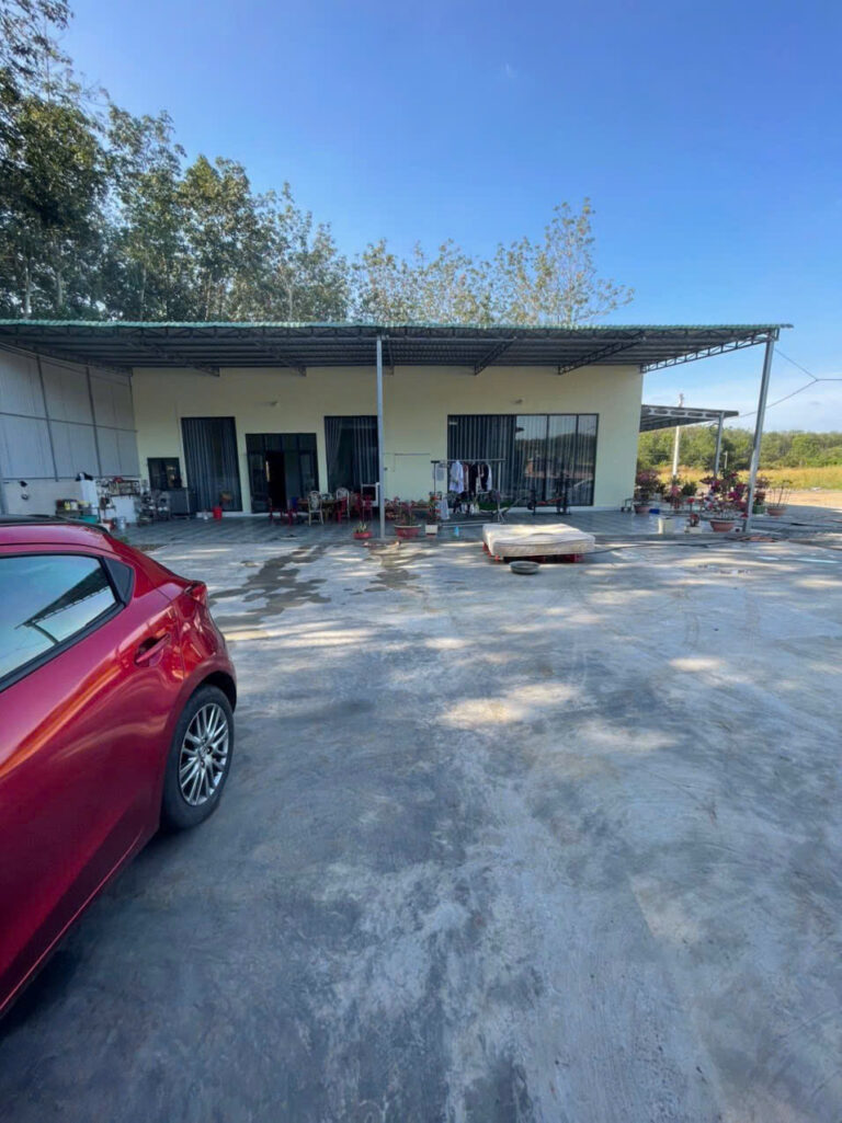 Bán Nhà Xưởng Phú Giáo Bình Dương – Xưởng Băm Nhựa Tái Chế Đang Hoạt Động