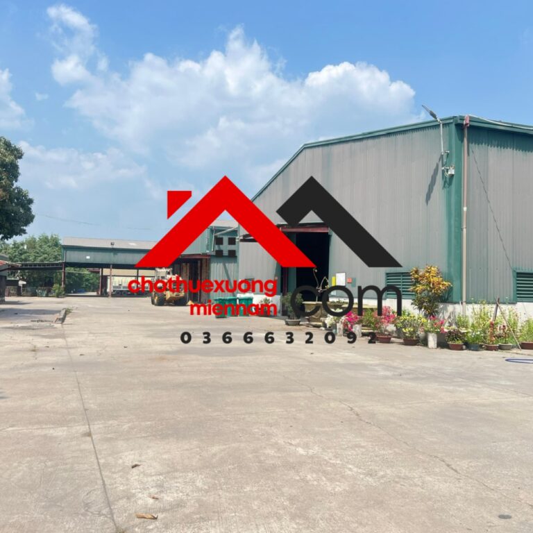 Bán Nhà Xưởng Chánh Phú Hòa Bến Cát Bình Dương