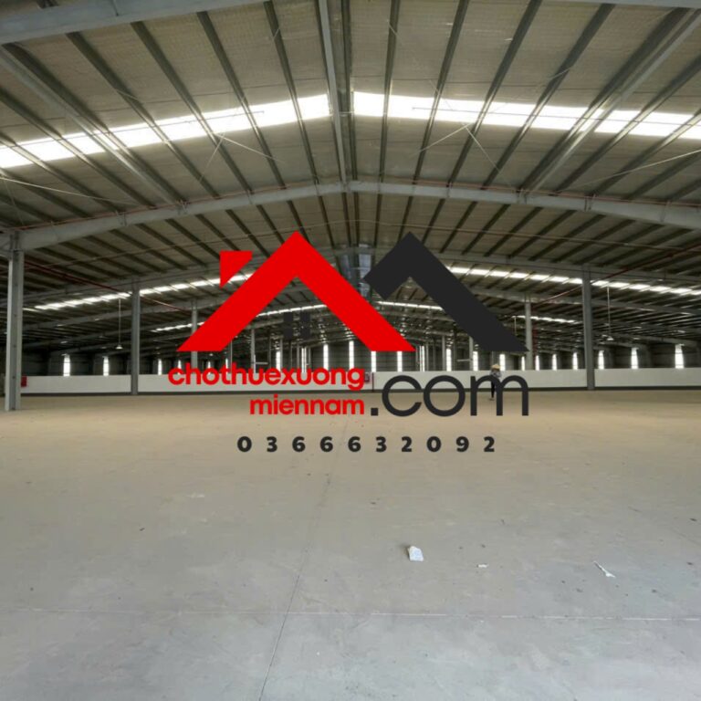 Cho Thuê Nhà Xưởng Bến Cát Bình Dương Diện Tích 20.000m² PCCC Tự Động