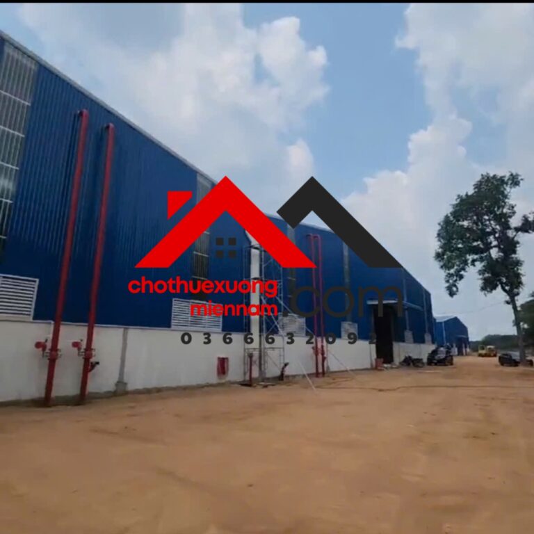 Cho Thuê Nhà Xưởng Khánh Bình Tân Uyên Bình Dương | DT 48.789m², 6 Xưởng, PCCC Tự Động, Giá Tốt