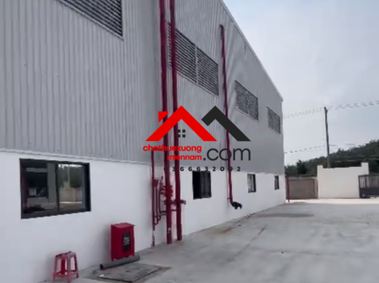 Cho Thuê Xưởng 7.200m² Tại Bàu Bàng, Bình Dương | PCCC Tự Động | Giá 2.5$/m²