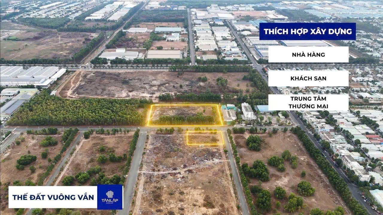 Bán đất TMDV 20.000m² KCN Mỹ Phước 3, giá 8trm²