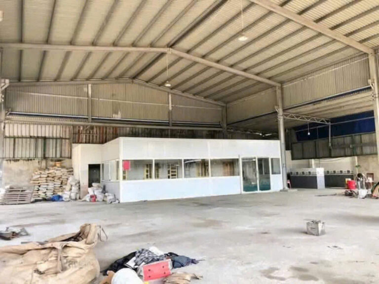 Cho thuê kho mặt tiền Mỹ Phước – Tân Vạn, Định Hoà, Thủ Dầu Một | 1.050m² có văn phòng