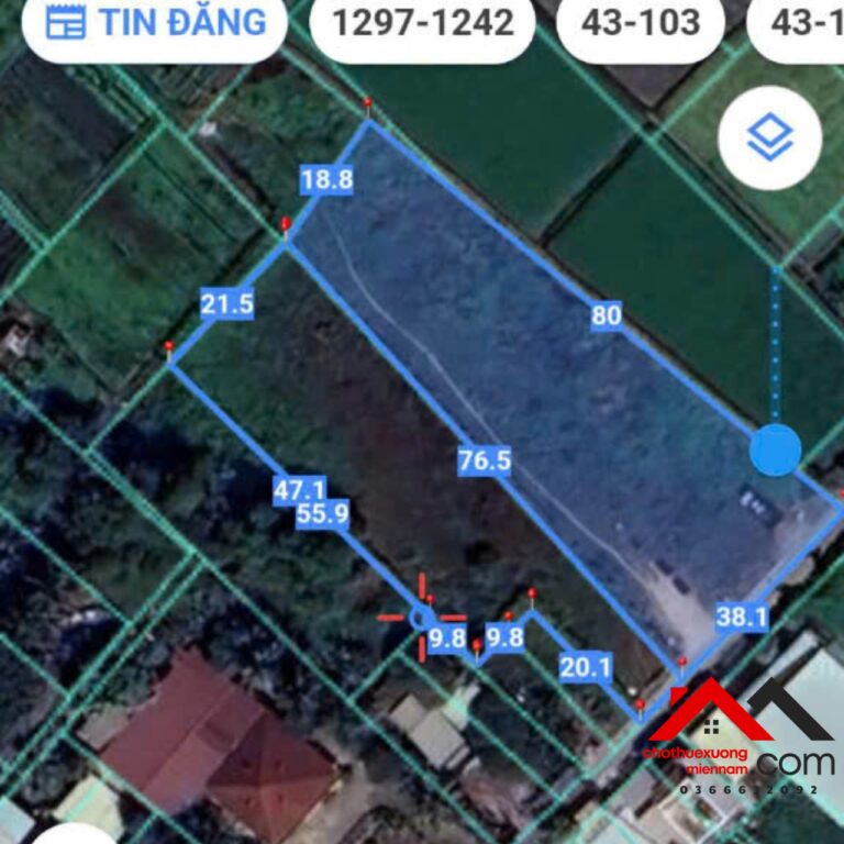 Bán Đất Vườn Ven Sông Chánh Mỹ, Thủ Dầu Một – 4800m², Có 420m² Thổ Cư – Giá Tốt Chỉ 12 Triệu/m²