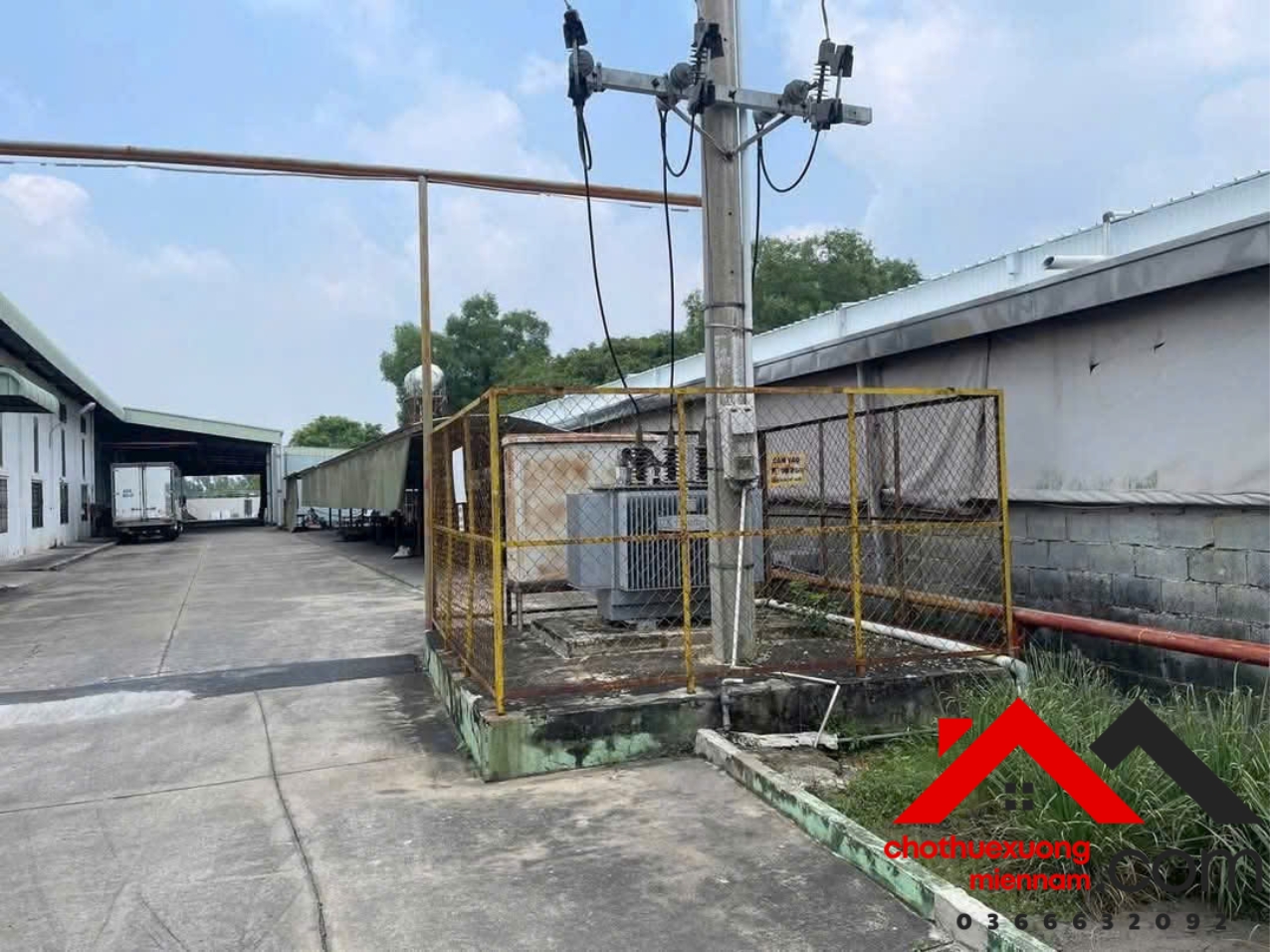 Bán nhà xưởng KCN Mỹ Phước Bình Dương – 15.000m² đất, PCCC tự động, trạm điện 620 KVA