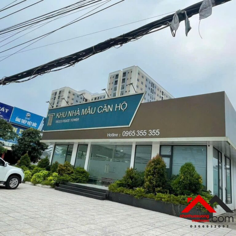 Cho thuê văn phòng mặt bằng kinh doanh đường DT747B Tân Uyên Bình Dương giá tốt nhất