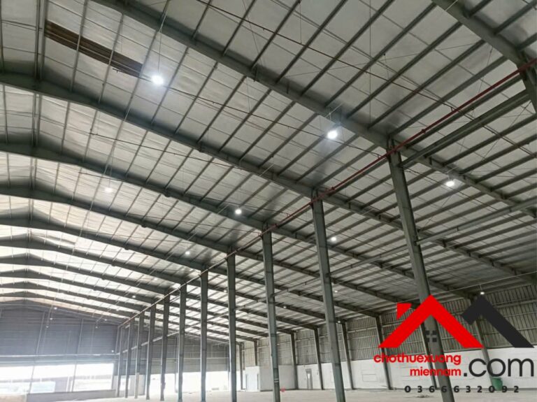 Cho thuê xưởng KCN Mỹ Phước Bình Dương – 1.300m² | Giá 4 USD/m²