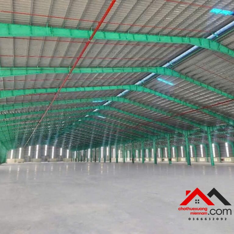 Cho Thuê Xưởng Lớn Tại KCN Mỹ Phước, Bình Dương – 110.000m², 7500KVA – Chuẩn Châu Âu