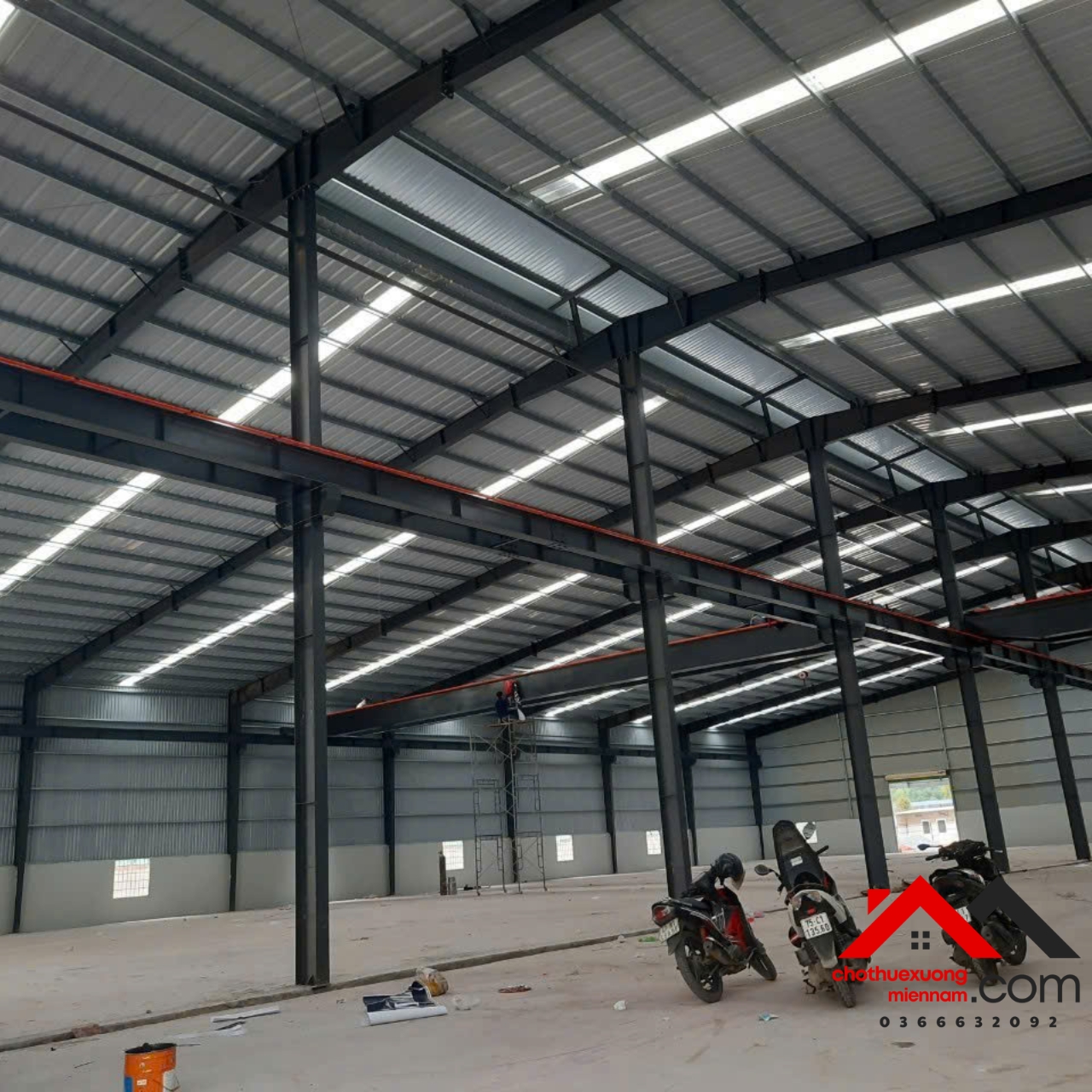 Cho Thuê Xưởng 6.500m² Tại Khánh Bình, Tân Uyên – PCCC – Điện 630kVA – Giá Tốt 460tr/tháng