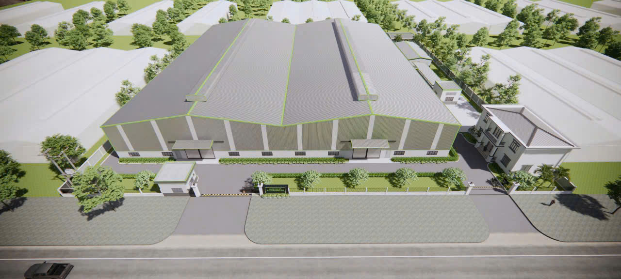 Nhà ăn và nhà xe xưởng cho thuê Bình Phước