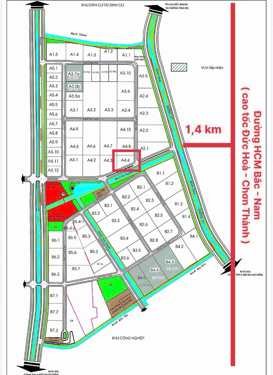 Bán nền đất 6.300m² trong KCN Đức Hòa Long An. Vị trí mặt tiền trục chính 50m, gần cao tốc Đức Hòa – Chơn Thành, sổ sẵn, giá chỉ 140$/m² đã VAT. LH 0366632092.