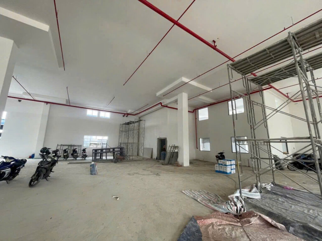 Cho thuê nhà xưởng 57.600m² trong KCN Nam Tân Uyên Bình Dương – 2 tầng, PCCC tự động, pháp lý hoàn công