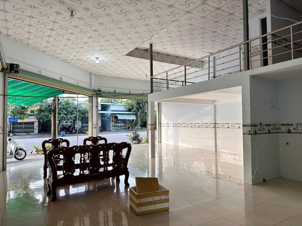 Cho thuê mặt bằng 2MT Mỹ Phước 3, Bến Cát – 150m², 7tr/tháng