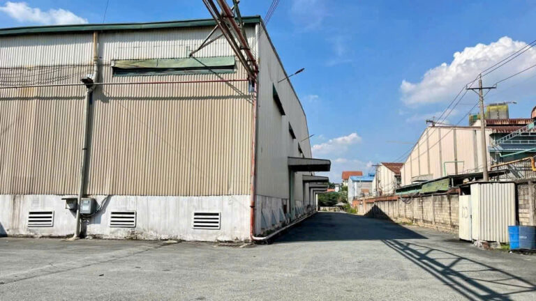 Cho thuê kho 18.000m² tại Thuận An Bình Dương – 3.4$/m²