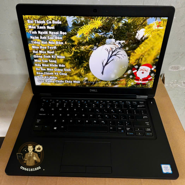 Laptop Dell Latitude 5480 i5-7200U – RAM 8GB SSD 256GB 14″ FHD Giá 4.900.000đ